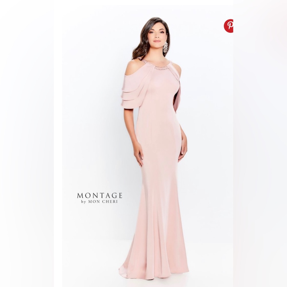 Brand new English Rose (blush) Montage by Mon Cheri size 10